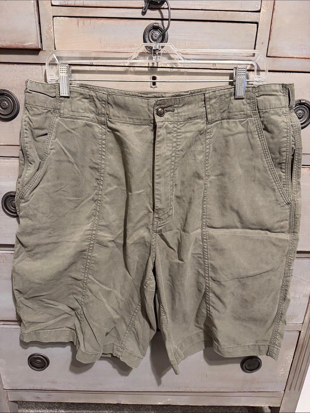 Tommy Bahama Casual tencel-blend Shorts - Olive *comfort waist